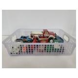 Collection of vintage toy cars