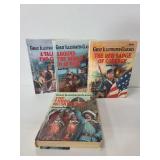 Four vintage Great Illustrated classics books