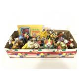 Large lot of clown figurines