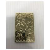 1999 Pokemon Charzard gold card w/case