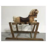 Vintage wonder mare bouncing horse