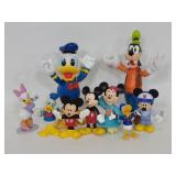 Mickey, minnie, Donald/daisy duck & goofy figures