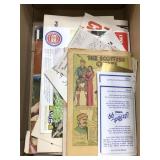 Lot of assorted vintage magazines/ ephemera