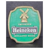 Heineken 3D plastic mold beer sign