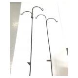 Pair of double sheppards hooks