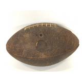 Vintage four panel leather football