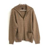 J. Crew 100% zip up sweater- size XL