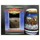 2003 Budweiser Clydesdales holiday stein