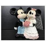 Disney Mickey & Minnie porcelain bride & groom