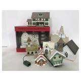 Collection of Christmas houses & Churches
