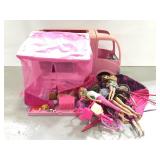 Vintage Barbie bud playset w/ accessories & dolls