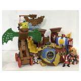 Fisher Price Imaginex, ships, & playsets