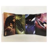 Four new in the box Star Trek collectors glasses