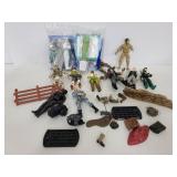 G.I.Joe figures, parts and accessories