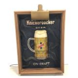Vintage Knickerbocker beer light up sign