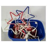 Assorted Fourth of July decor lot