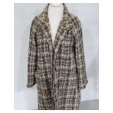 J. Jill plaid button up coat size women