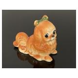 Vintage Bone China dog figurine