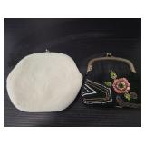 Pair of vintage beaded coin purses