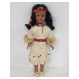 Vintage native American doll