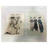 Pair of vintage women