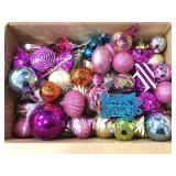 Assorted fun pretty Christmas ornaments