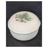 Nikko Japan Christmas tree trinket dish