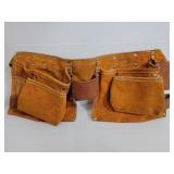 Leather and fabric working tool belt