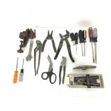 Lot of various hand tools 17 pcs