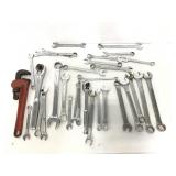 Lot of various wrenches some craftsman