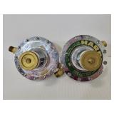 Pair of Harris model 40 regulators
