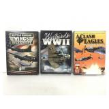 Lot of 3 ww2 air battles DVDs each 2 disks