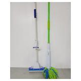 Magic eraser and floor mop combo
