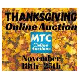 MTC THANKSGIVING Estates & More Auction