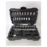 Members mark ratchet set w/ case