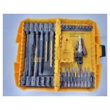 Dewalt bit/drive set with case