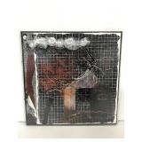 Framed original abstract art piece