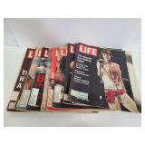Collection of vintage Life magazines