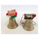 Pair of small vintage cow bells