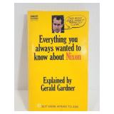 1971 Nixon tell all comic paperback book