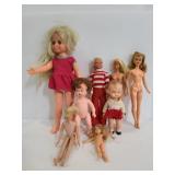 Vintage 1960s Ideal toy dolls
