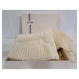 St. Michael vintage child hat and blanket