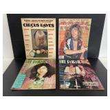 Vintage 1970s rock music magazine collection