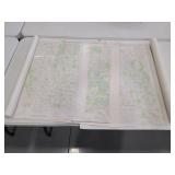 Four State of Michigan city maps