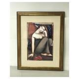 Susan Krieg benediction framed print