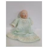 Vintage porcelain head doll screaming baby