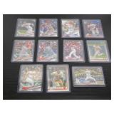 Collection of 11 Young Rookie Stars baseball cards
