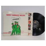 Bawdy Barracks Ballads vinyl record