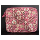 Vera Bradley pink soft-side laptop case
