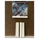 Lot of four large Smokey The Bear posters